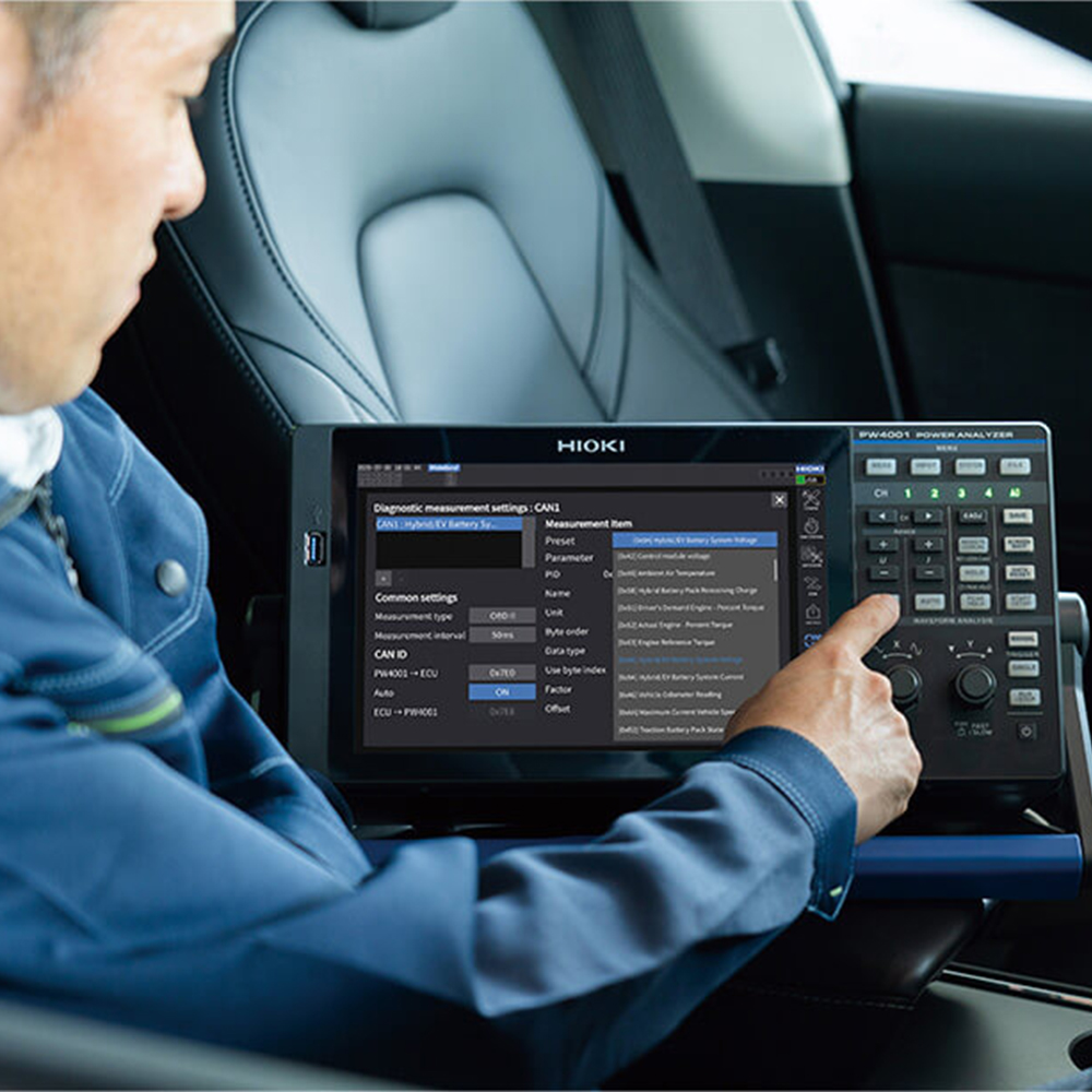 HIOKI PW4001 Power Analyzer เครื่องวิเคราะห์กำลังไฟฟ้า 4 ช่องความแม่นยำสูง สำหรับทดสอบ EV, Inverter, Battery และระบบพลังงาน HIOKI PW4001 Power Analyzer เครื่องวิเคราะห์กำลังไฟฟ้า 4 ช่องความแม่นยำสูง สำหรับทดสอบ EV, Inverter, Battery และระบบพลังงาน