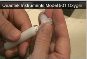 เครื่องตรวจวัดออกซิเจนในบรรจุภัณฑ์, Food Packages O2 Analyzer, QU-901,O2 Analyzer, quantek, Oxgen meter
