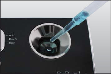 หยดน้ำตัวอย่างประมาณ 3 ml หยดน้ำตัวอย่างประมาณ 3 ml