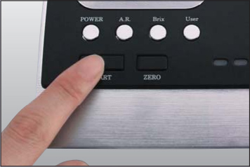 กดปุ่ม Start เพื่อทำการวัด กดปุ่ม Start เพื่อทำการวัด