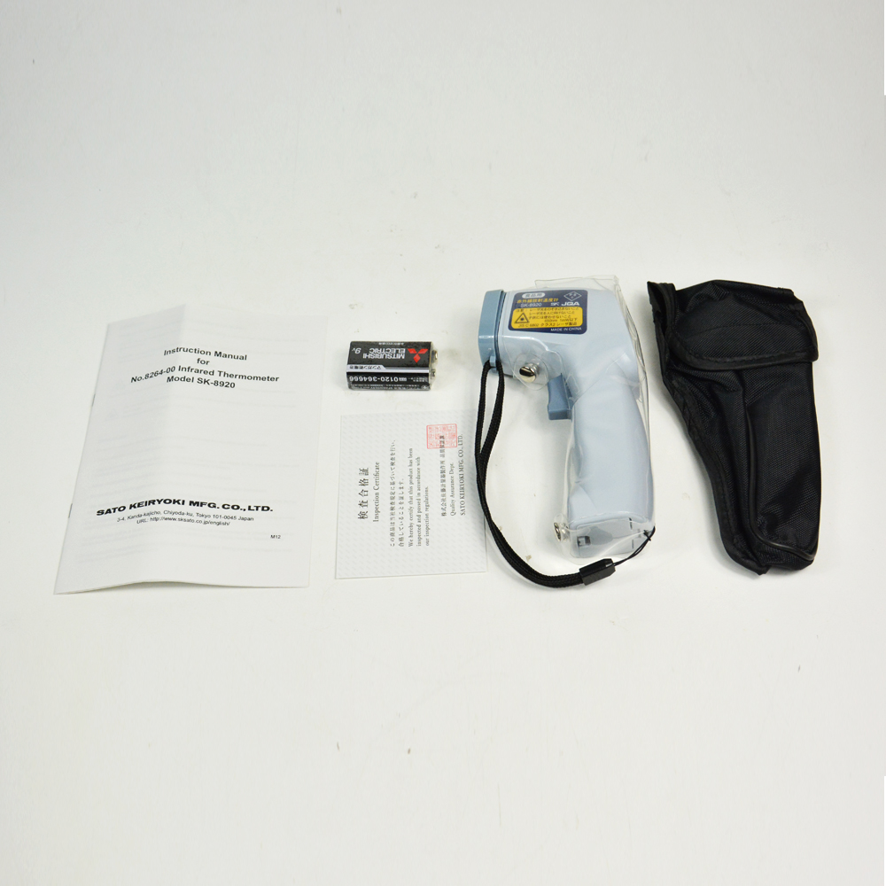 SK Sato SK-8920 เครื่องวัดอุณหภูมิอินฟาเรด SK Sato SK-8920 เครื่องวัดอุณหภูมิอินฟาเรด