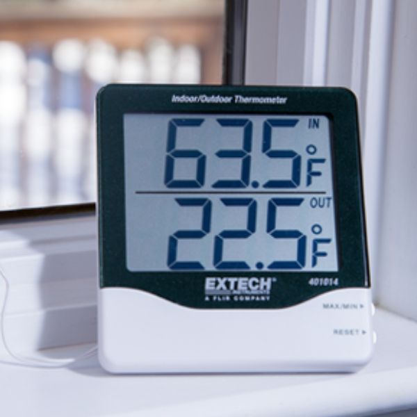 EX-401014 หน้าจอคู่ใช้งานได้จริง แสดงการวัดอุณหภูมิในร่มและกลางแจ้ง EX-401014 หน้าจอคู่ใช้งานได้จริง แสดงการวัดอุณหภูมิในร่มและกลางแจ้ง