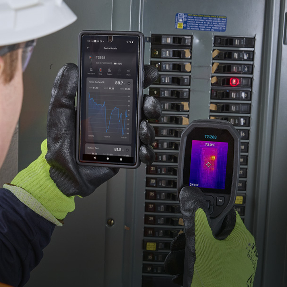 FLIR TG298 กล้องถ่ายภาพความร้อนอุตสาหกรรม High Temperature Spot Thermal Camera (IR Resolution 160 × 120 pixels)
FLIR TG298 กล้องถ่ายภาพความร้อนอุตสาหกรรม High Temperature Spot Thermal Camera (IR Resolution 160 × 120 pixels)