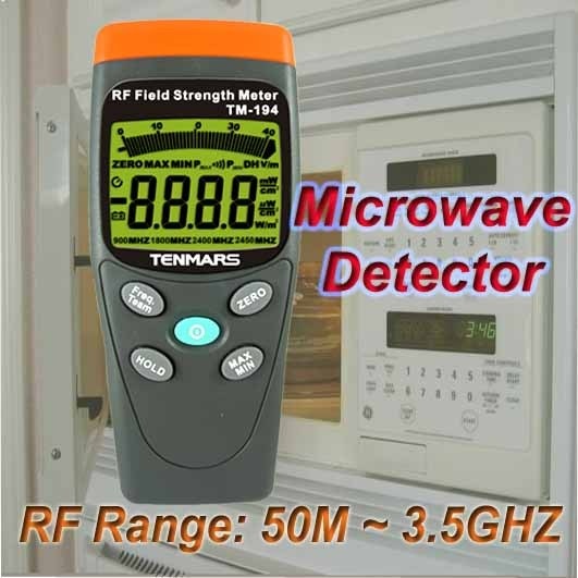 เครื่องตรวจจับคลื่นไมโครเวฟ, Microwave Leak Detector, TM-194, Tenmars, เครื่องตรวจสัญญาณมือถือ, เครื่องตรวจคลื่นวิทยุ