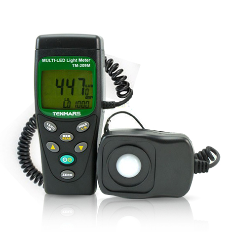 Tenmars TM-209M เครื่องวัดแสงลักซ์ Tenmars TM-209M เครื่องวัดแสงลักซ์
