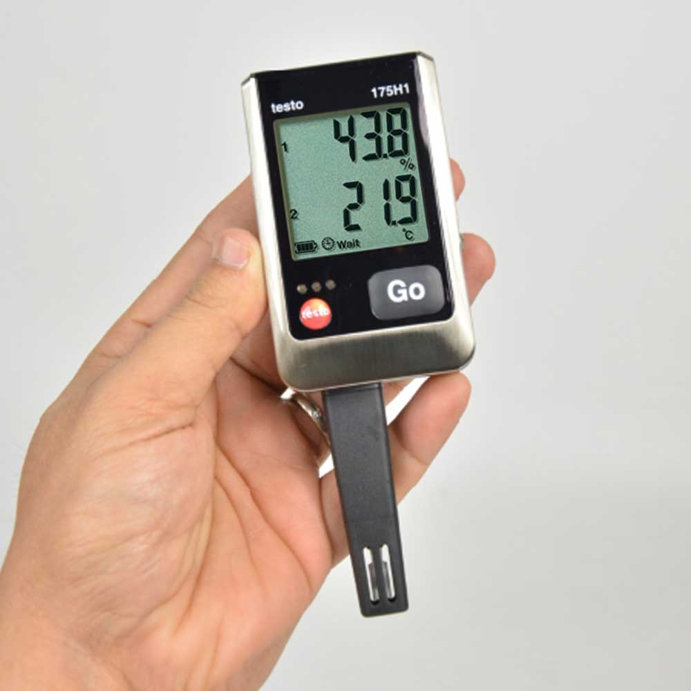 TESTO 175-H1 Temperature & Humidity Data Logger เครื่องบันทึกอุณหภูมิและความชื้น พร้อมเซนเซอร์ภายนอก
TESTO 175-H1 Temperature & Humidity Data Logger เครื่องบันทึกอุณหภูมิและความชื้น พร้อมเซนเซอร์ภายนอก