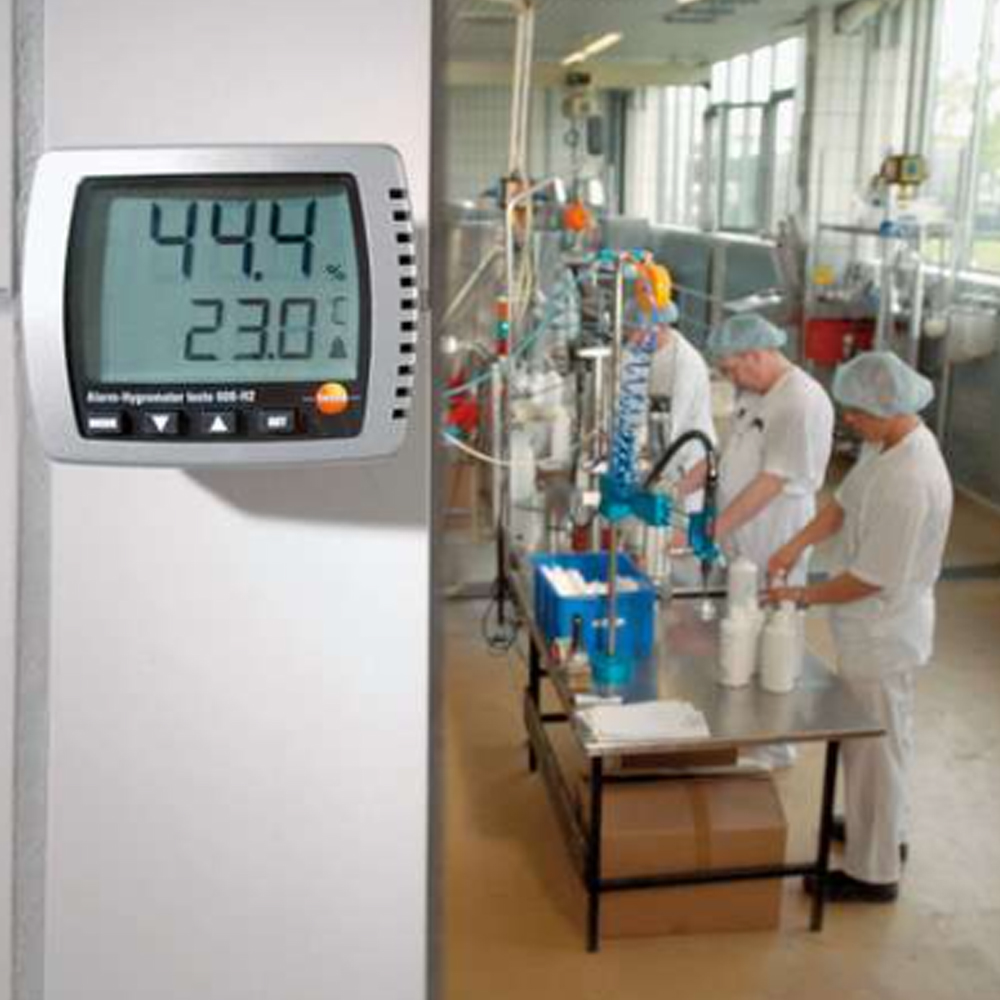 รายละเอียด
Testo 608-H2 เทอร์โมไฮโกรมิเตอร์แม่นยำสูง พร้อมสัญญาณเตือน LED สำหรับควบคุมอุณหภูมิและความชื้น รายละเอียด
Testo 608-H2 เทอร์โมไฮโกรมิเตอร์แม่นยำสูง พร้อมสัญญาณเตือน LED สำหรับควบคุมอุณหภูมิและความชื้น