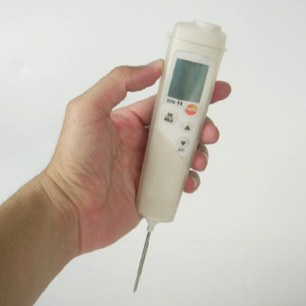 Testo 826-T4 เทอร์โมมิเตอร์อินฟราเรดพร้อมโพรบเจาะอาหาร สำหรับงานตรวจสอบอุณหภูมิอาหารตามมาตรฐาน HACCP Testo 826-T4 เทอร์โมมิเตอร์อินฟราเรดพร้อมโพรบเจาะอาหาร สำหรับงานตรวจสอบอุณหภูมิอาหารตามมาตรฐาน HACCP