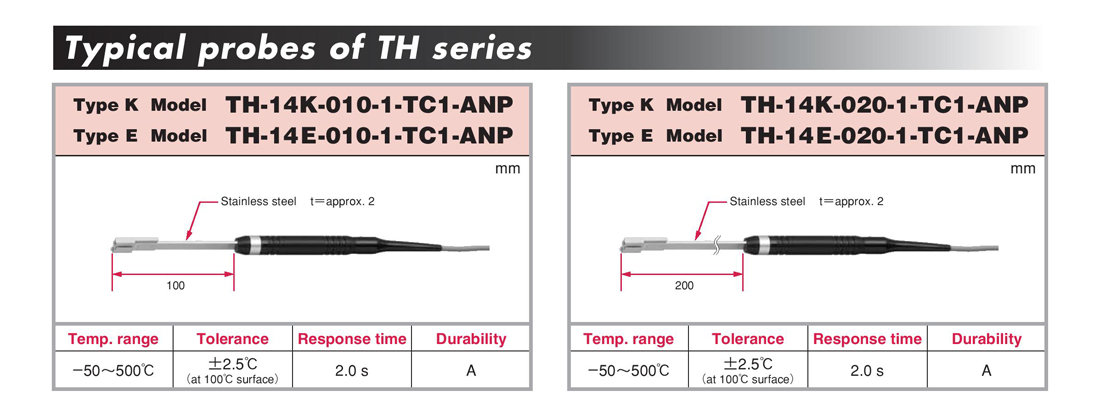 TH series probe TH series probe