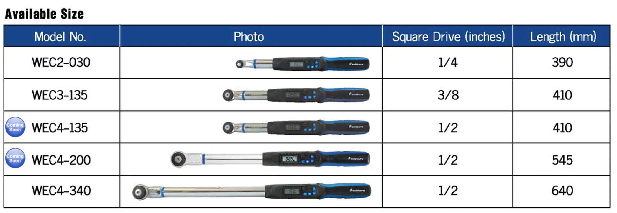 Eclatorq WEC Series Eclatorq WEC Series