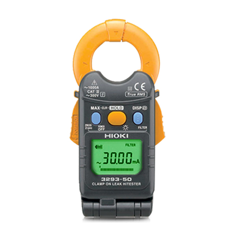 Hioki-3293-50 แคลมป์มิเตอร์แบบพับ (True RMS, AC Current, วัดกระแสไฟรั่วได้) Hioki-3293-50 แคลมป์มิเตอร์แบบพับ (True RMS, AC Current, วัดกระแสไฟรั่วได้)