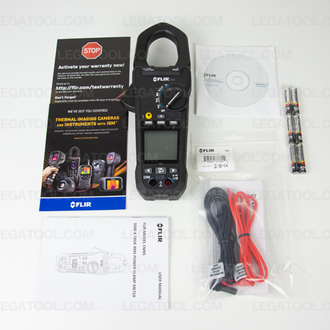 FLIR CM85 แคลมป์มิเตอร์ AC/DC1000A Built in Bluetooth | True RMS
 FLIR CM85 แคลมป์มิเตอร์ AC/DC1000A Built in Bluetooth | True RMS