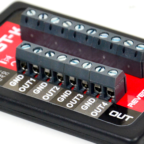 REVELTRONICS EGT-K 4-CH Thermocouple Amplifier 0-5V (Type-K) REVELTRONICS EGT-K 4-CH Thermocouple Amplifier 0-5V (Type-K)