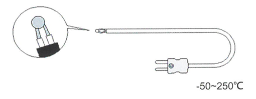 Rixen GK-03 Series General Temperature Probe (Type K) | Max 250℃ Rixen GK-03 Series General Temperature Probe (Type K) | Max 250℃