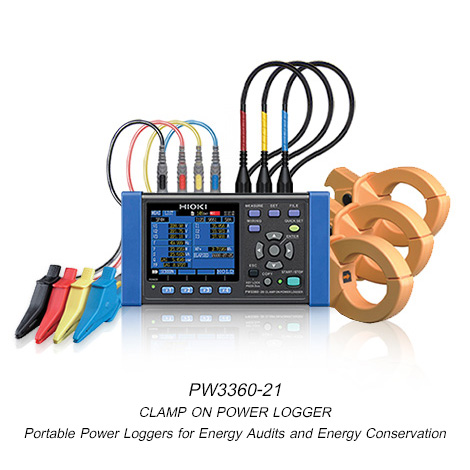 Hioki PW3360-21 Portable Clamp on Power Logger Hioki PW3360-21 Portable Clamp on Power Logger
