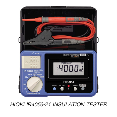 Hioki-IR4056-21 เครื่องทดสอบความเป็นฉนวน Hioki-IR4056-21 เครื่องทดสอบความเป็นฉนวน