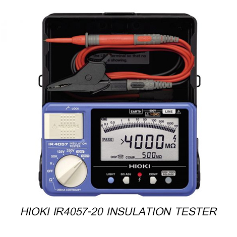 Hioki IR4057-20 เครื่องทดสอบความเป็นฉนวนแบบดิจิตัล Hioki IR4057-20 เครื่องทดสอบความเป็นฉนวนแบบดิจิตัล
