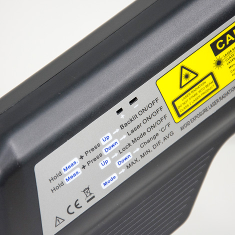 LEGA LT-1800GX เครื่องวัดอุณหภูมิอินฟราเรด (with thermocouple Type K) | 100 to 1,800℃ LEGA LT-1800GX เครื่องวัดอุณหภูมิอินฟราเรด (with thermocouple Type K) | 100 to 1,800℃