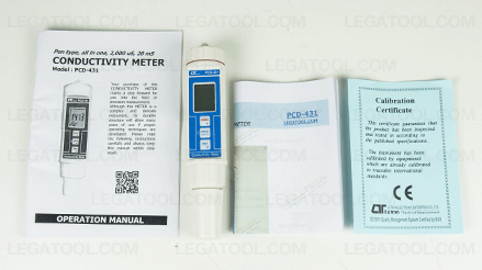 Lutron PCD-431 Pen type Conductivity & TDS Meter IP67 | Max.2000 uS Lutron PCD-431 Pen type Conductivity & TDS Meter IP67 | Max.2000 uS