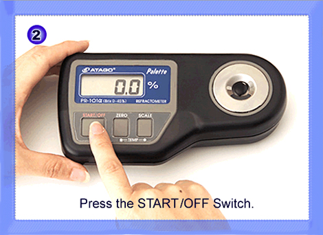 กดปุ่ม Start เพื่อวัดค่า กดปุ่ม Start เพื่อวัดค่า