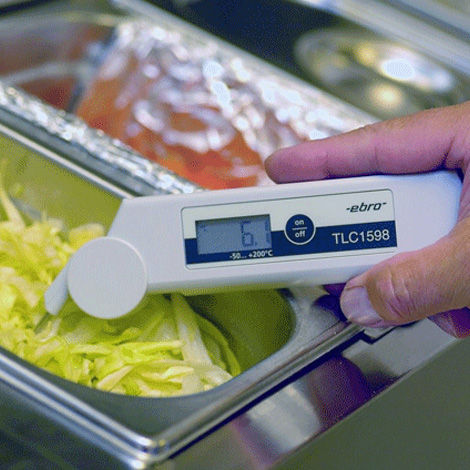 Ebro TLC-1598 เครื่องวัดอุณหภูมิดิจิตอล | Max.200℃
 Ebro TLC-1598 เครื่องวัดอุณหภูมิดิจิตอล | Max.200℃