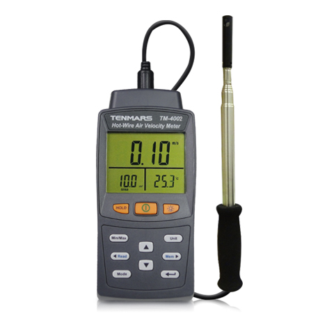 Tenmars TM-4002 เครื่องวัดความเร็วลมและปริมาตรลม 3 in 1 Tenmars TM-4002 เครื่องวัดความเร็วลมและปริมาตรลม 3 in 1