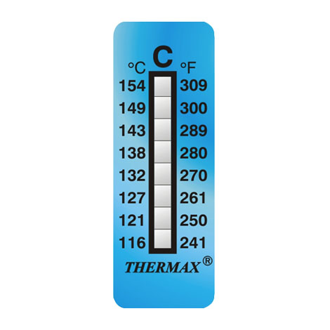THERMAX 8C แถบวัดอุณหภูมิแบบ 8 ระดับ (10 label | pack) THERMAX 8C แถบวัดอุณหภูมิแบบ 8 ระดับ (10 label | pack)