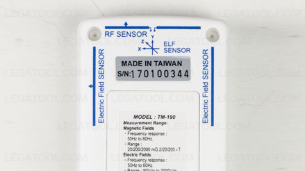 Tenmars TM-190 เครื่องวัดสนามแม่เหล็กไฟฟ้า 3-Axis Tenmars TM-190 เครื่องวัดสนามแม่เหล็กไฟฟ้า 3-Axis
