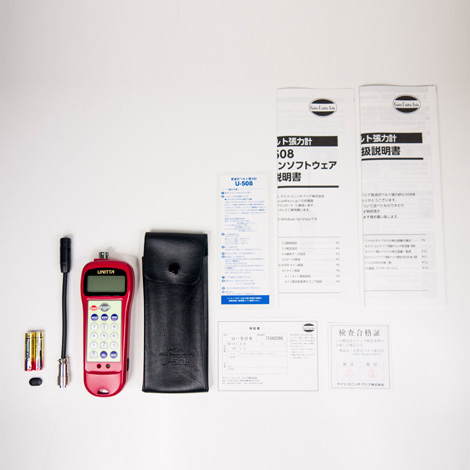 Unitta U-508 เครื่องวัดความตึงสายพาน (Sonic Belt Tension Meter) Unitta U-508 เครื่องวัดความตึงสายพาน (Sonic Belt Tension Meter)