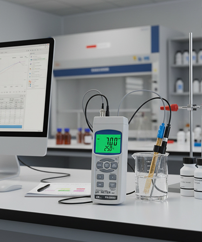 เครื่องวัดค่าพีเอชแบบดิจิตอล (Digital pH Meter)