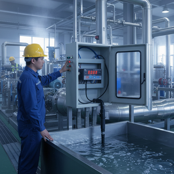 เครื่องควบคุมและแสดงผลค่าพีเอช (pH Controller & Indicator)