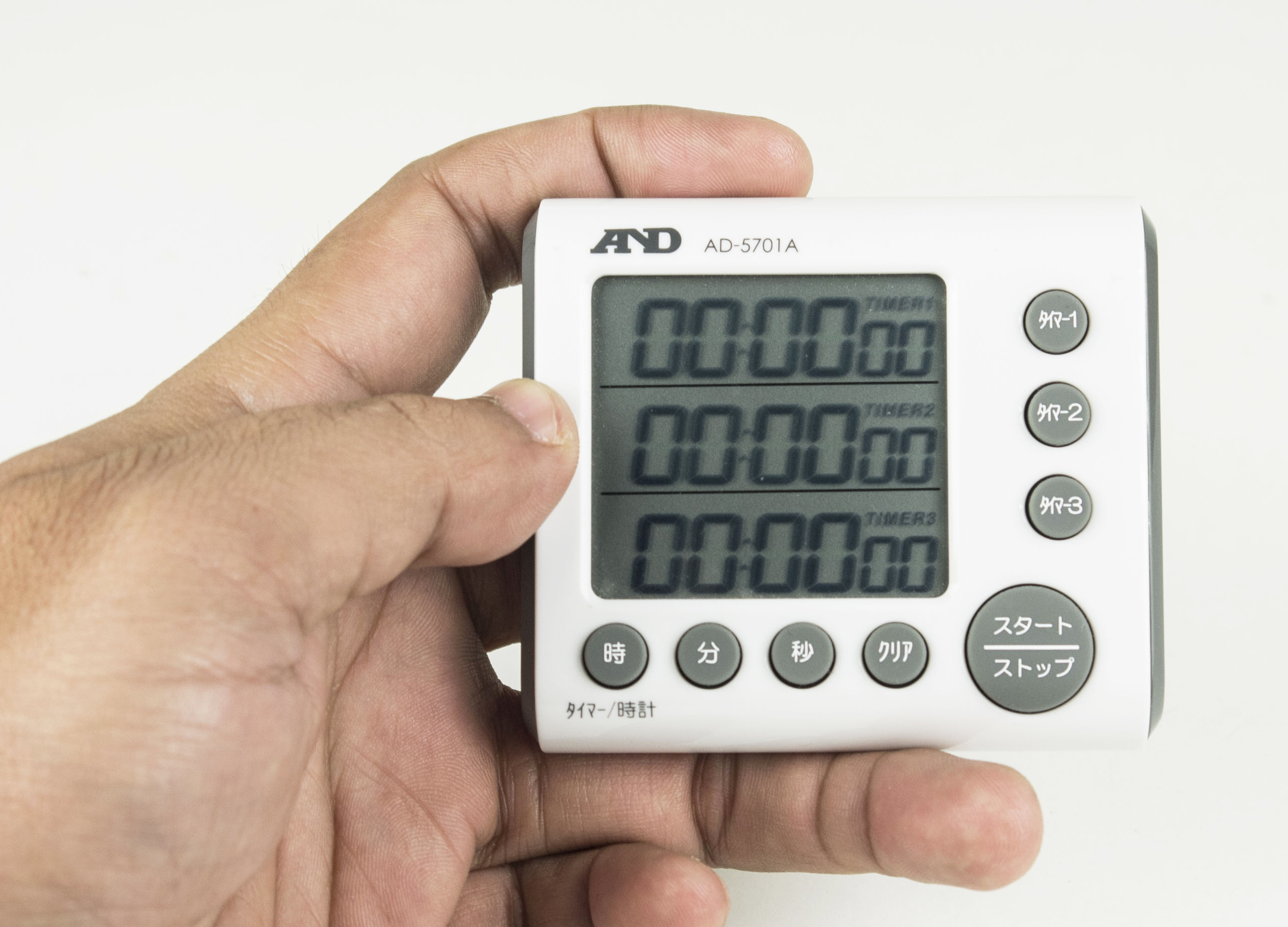 AND AD-5701A นาฬิกาจับเวลา (3 channels Digital Timer) AND AD-5701A นาฬิกาจับเวลา (3 channels Digital Timer)