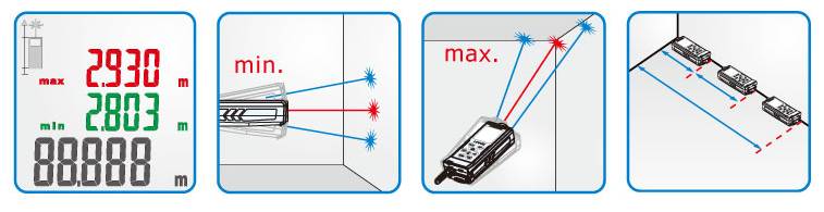เครื่องวัดระยะทางเลเซอร์, เครื่องวัดระยะ, Laser Distance Meter, CA770, Precaster