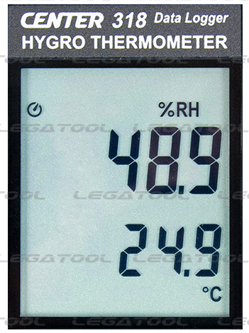 CENTER-318 Display Temp+Humid