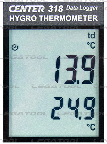 CENTER-318 Display Dew Point