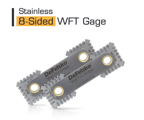 Certified Stainless 8-Sided WFT Gage