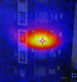 Fluke VT04 75% heat map Fluke VT04A 75% heat map