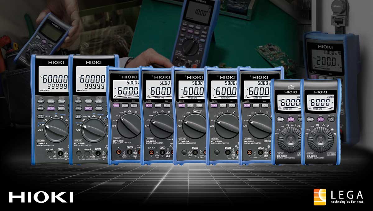 Hioki ดิจิตอลมัลติมิเตอร์ Testers, Handheld Digital Multimeters (DMMs)