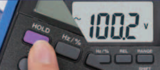 Freeze the display