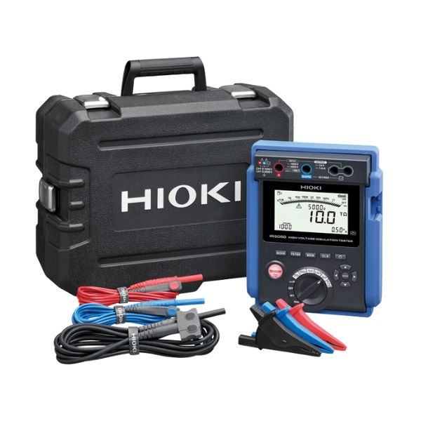 Hioki IR5050 สินค้าและอุปกรณ์ภายในชุด Hioki IR5050 สินค้าและอุปกรณ์ภายในชุด