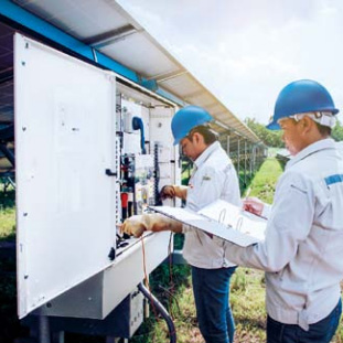 พิสูจน์คุณภาพของพลังงานไฟฟ้าจากระบบพลังงานแสงอาทิตย์