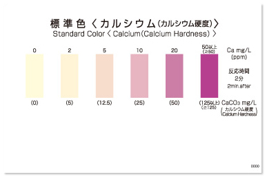 PACKTEST Calcium/ Calcium Hardness PACKTEST Calcium/ Calcium Hardness