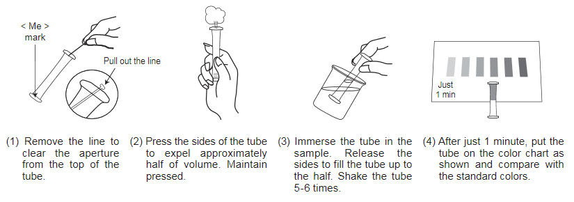 PACKTEST Metals (Cu, Zn, Mn, Ni, Cd) PACKTEST Metals (Cu, Zn, Mn, Ni, Cd)