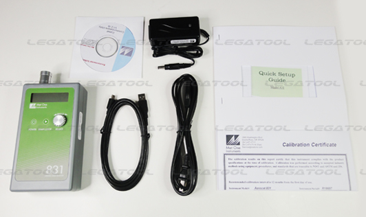 อุปกรณ์มาตรฐาน METONE-831 อุปกรณ์มาตรฐาน METONE-831