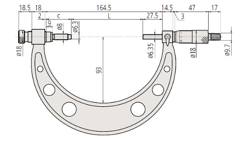 M-340 Dimension 0 - 400