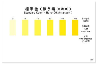 PACKTEST Boron (High Range) PACKTEST Boron (High Range)