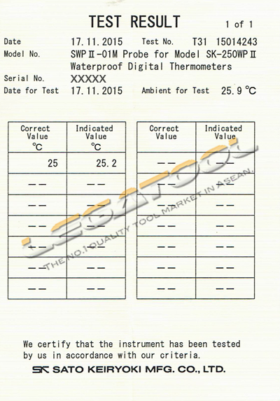 SWPII-01M Standard probe SWPII-01M Standard probe