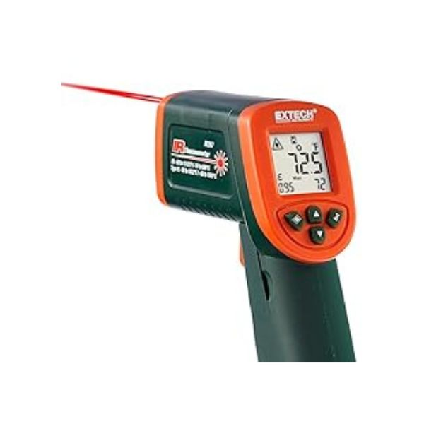 EX-IR267 การอ่านอุณหภูมิที่แม่นยำ พร้อมปุ่มเรืองแสงที่อ่านง่าย EX-IR267 การอ่านอุณหภูมิที่แม่นยำ พร้อมปุ่มเรืองแสงที่อ่านง่าย