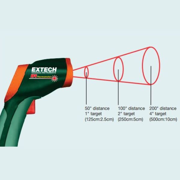 EX-42545 ระยะในการตรวจวัดอุณหภูมิ EX-42545 ระยะในการตรวจวัดอุณหภูมิ