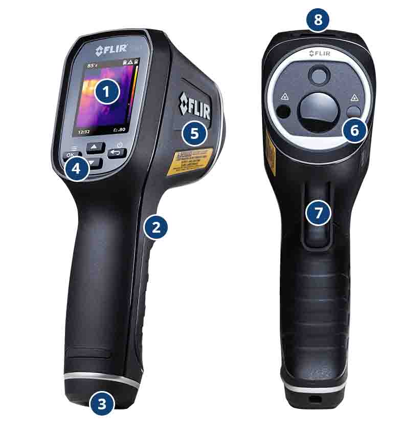 FLIR TG165 FLIR TG165 Spot Thermal Camera Key Features